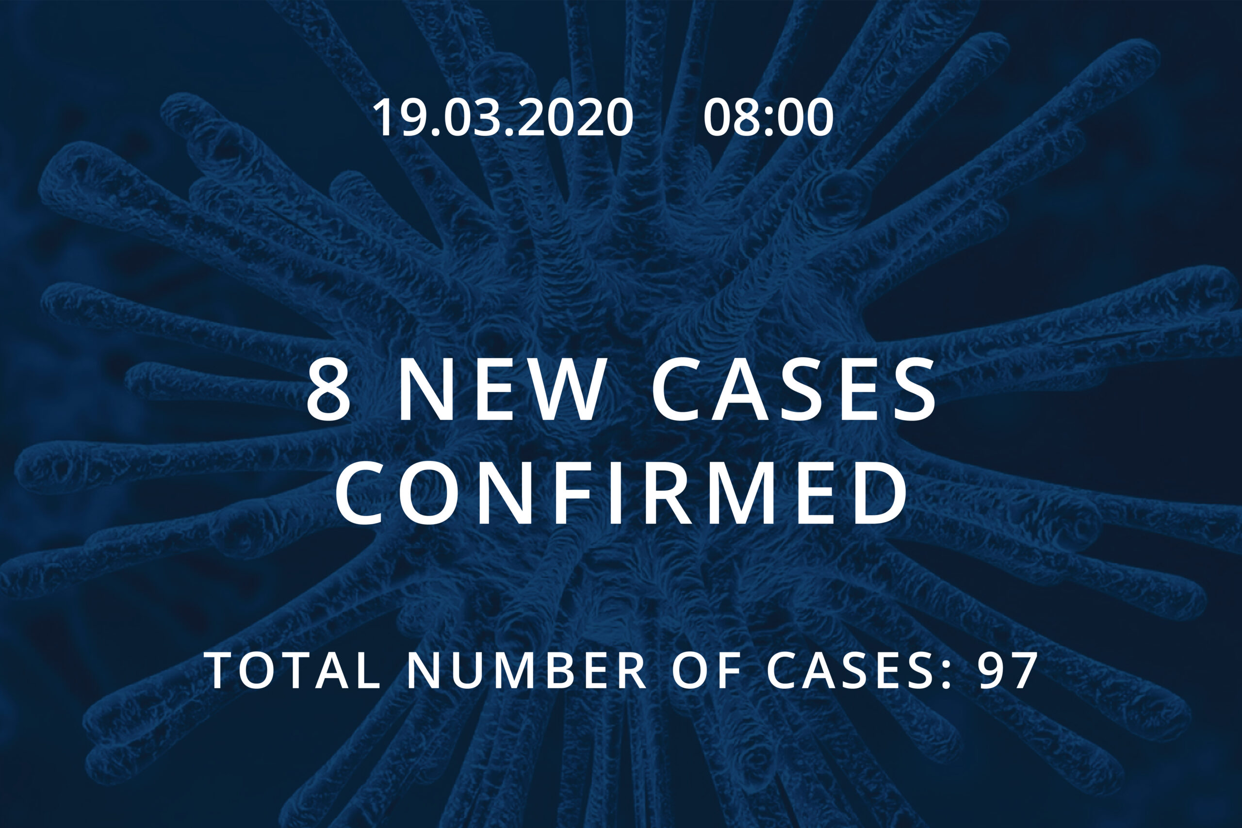 Read more about the article Information about coronavirus COVID-19, 19.03.2020 at 08:00
