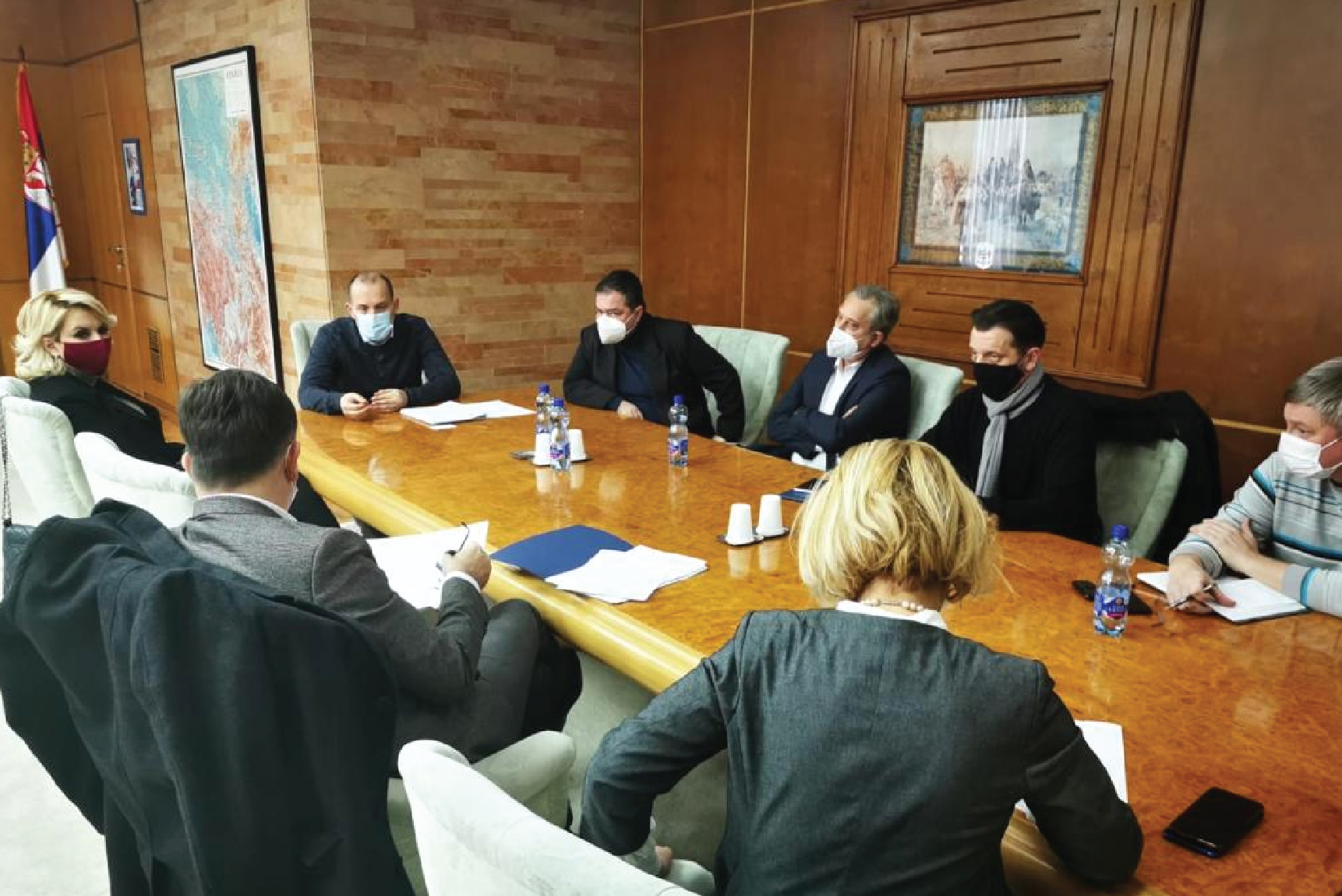 Read more about the article Састанак министра са Националним координационим тимом за имунизацију